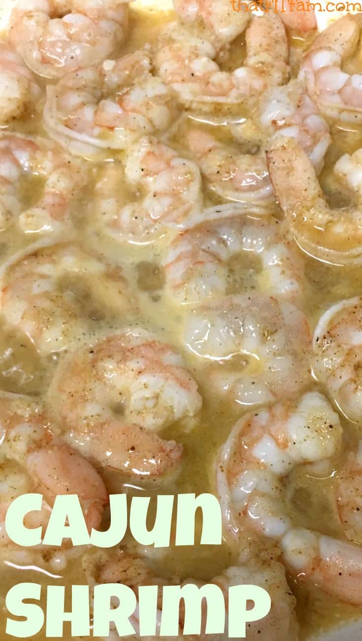cajun shrimp is so easy and fast to make. plus it is healthy and perfect for your diet!