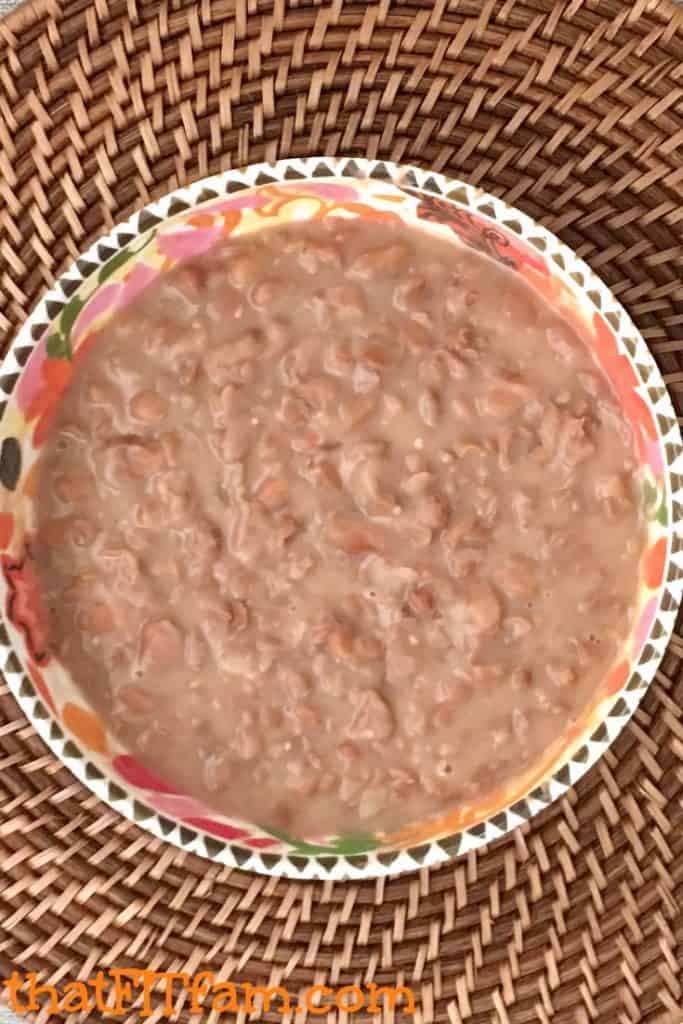 authentic mexican refried beans two - That Fit Fam