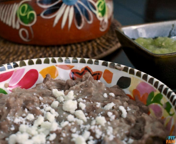 authentic Mexican refried beans- with a SECRET INGREDIENT that makes all the difference!