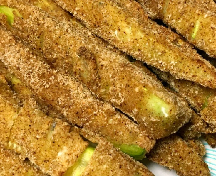 Easy Cajun Zucchini Fries! Perfect healthy side! Great party food appetizer!