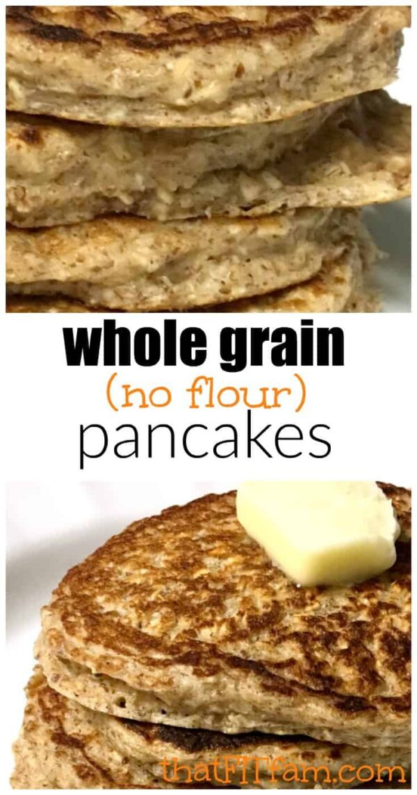 Whole Grain Pancakes That Fit Fam
