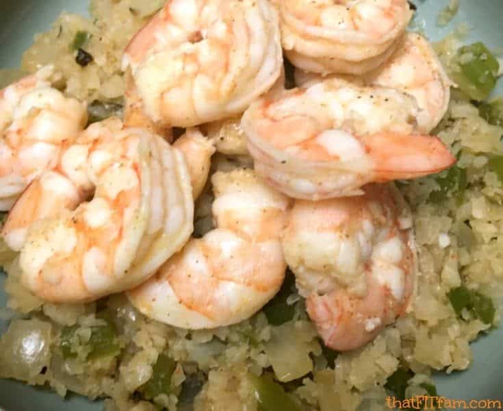 cajun shrimp is so easy and fast to make. plus it is healthy and perfect for your diet!