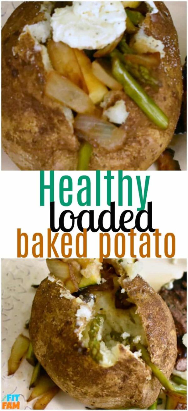 Healthy Loaded Baked Potato - That Fit Fam