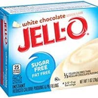 Jello Sugar Free White Chocolate Instant Pudding Mix