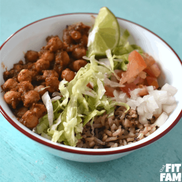 Chickpea Taco Bowl