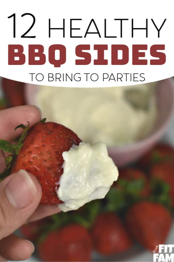 12 Healthy BBQ sides for Summer parties. These are the perfect food to bring to Memorial Day, Fourth of July, or any other Summer get together. #iifym #dietfriendly