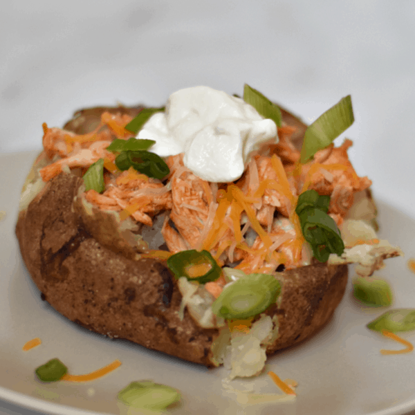 Buffalo Chicken Baked Potato