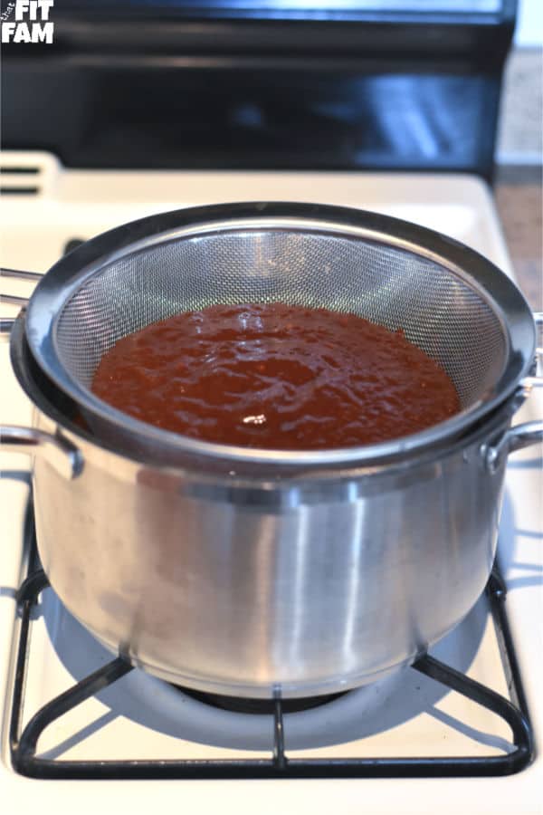 authentic red enchilada sauce made from gaujillo & ancho chiles