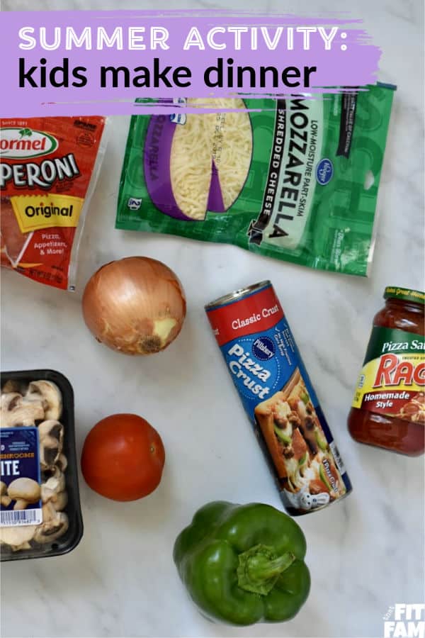 fun kids activity during summer-kids make dinner, easy recipes for kids to make!