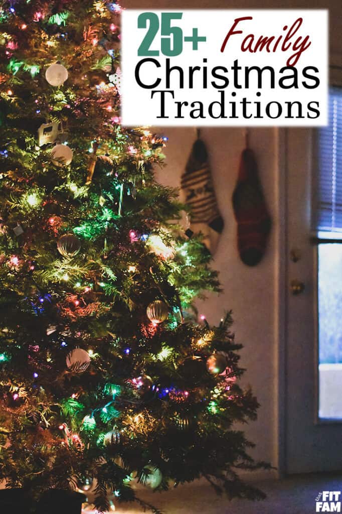 Over 25 of our favorite family Christmas traditions that you can do all month long! We love making the holiday season memorable.