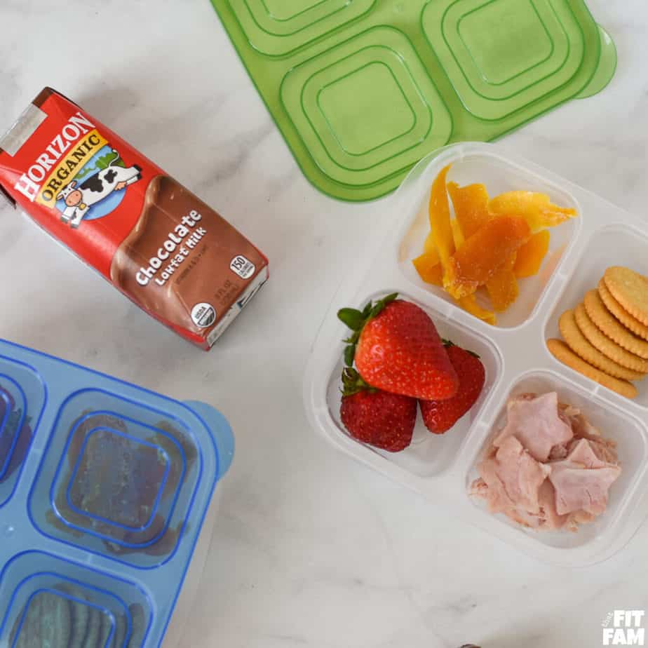 build your own lunchable idea for school lunchbox