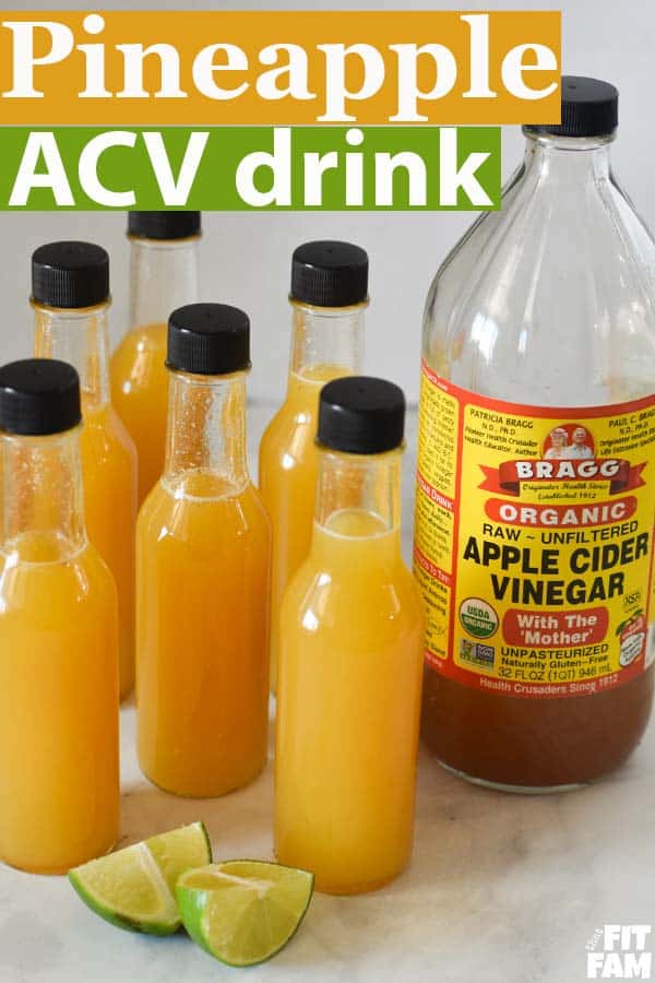 pineapple apple cider vinegar drink 1 That Fit Fam