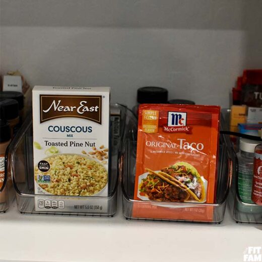 Clear Pantry Bins That Fit Fam