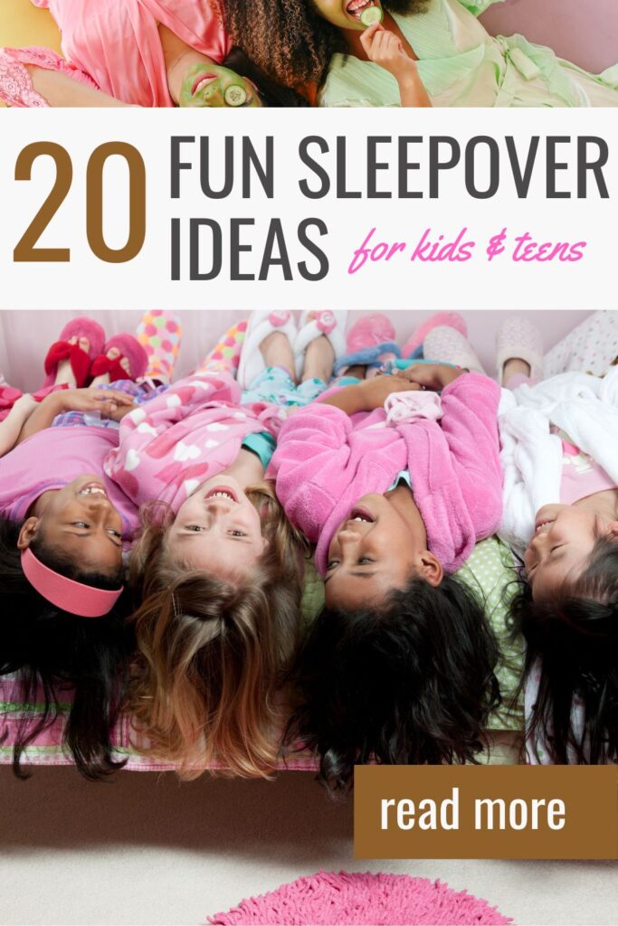 fun things to do when at a sleepover- games & food ideas